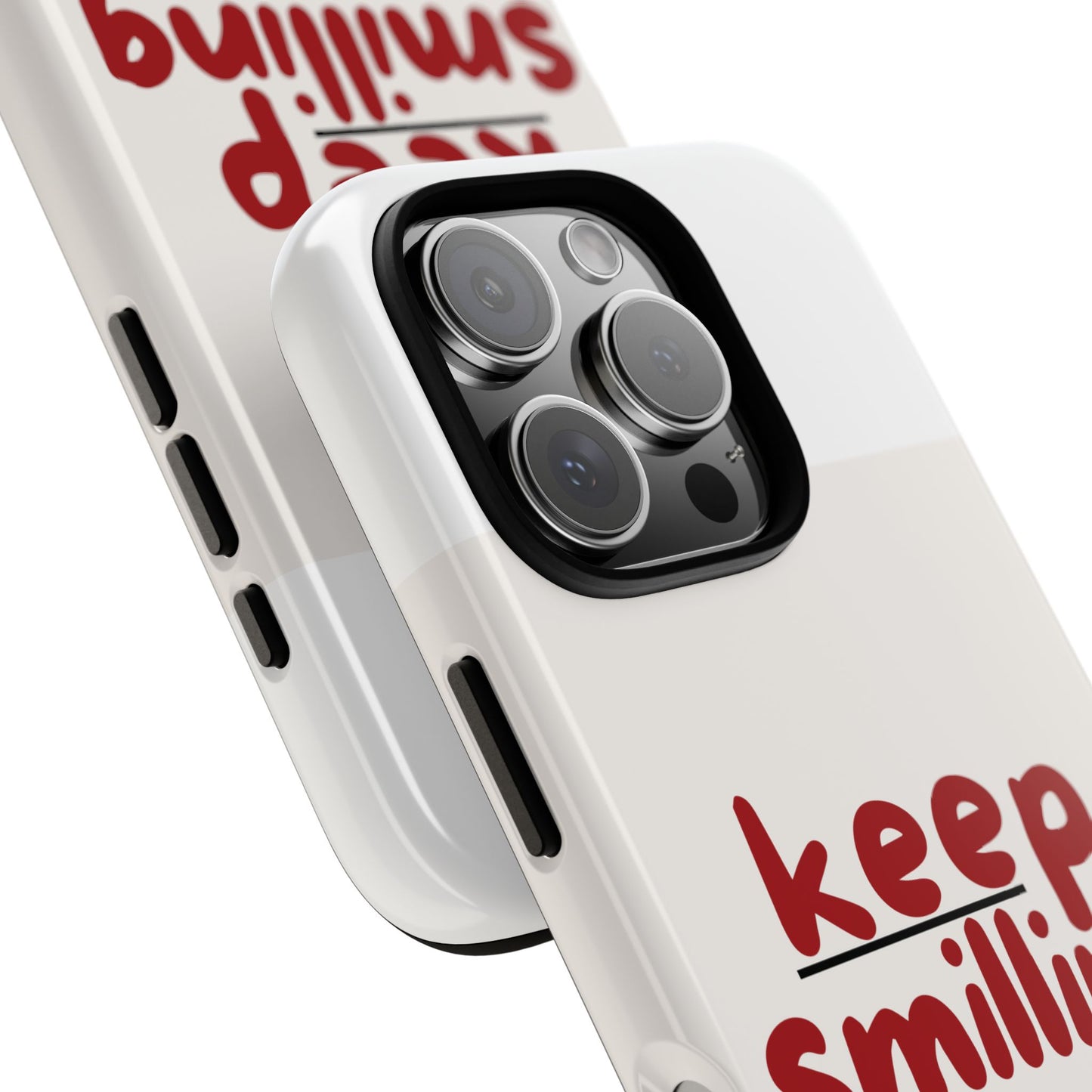 Inspirational Phone Case - "Keep Smiling"