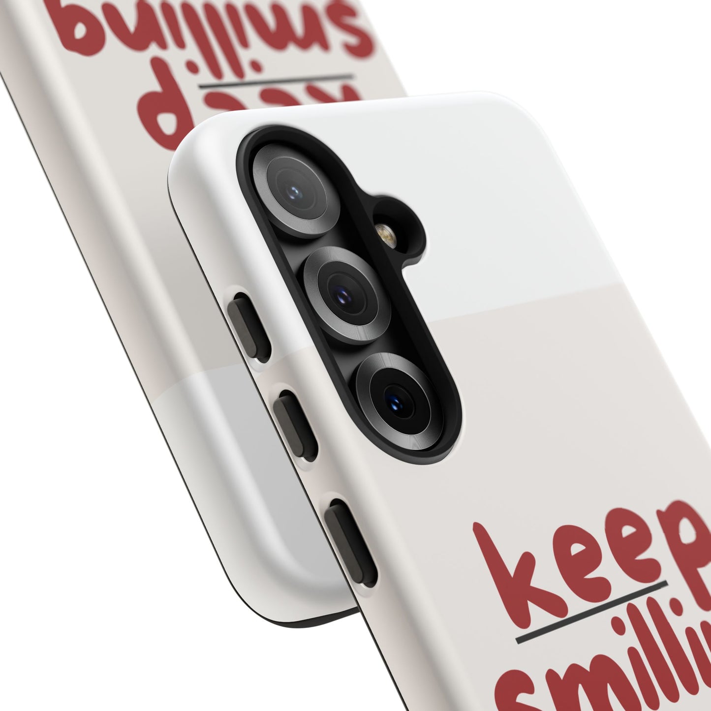 Inspirational Phone Case - "Keep Smiling"