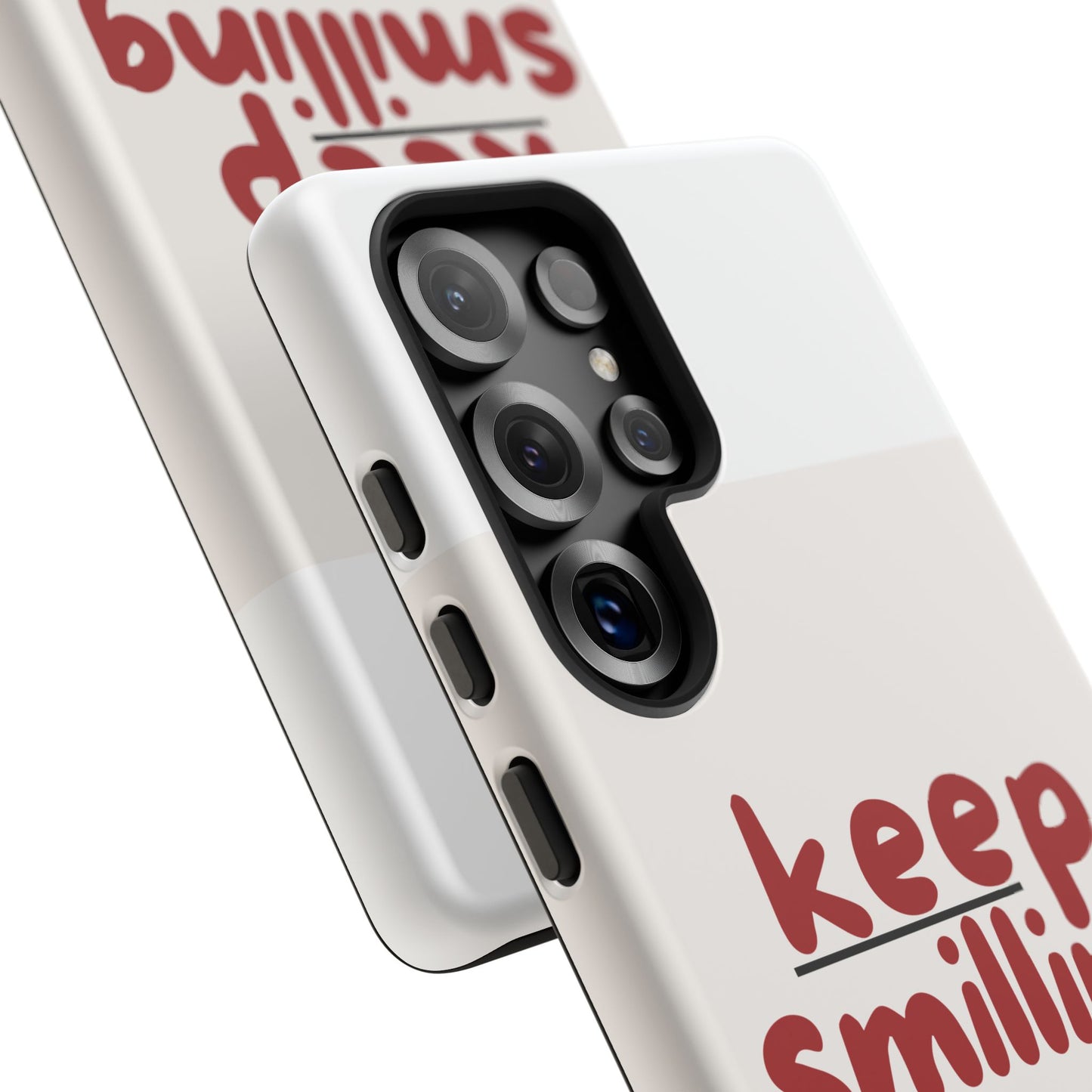 Inspirational Phone Case - "Keep Smiling"