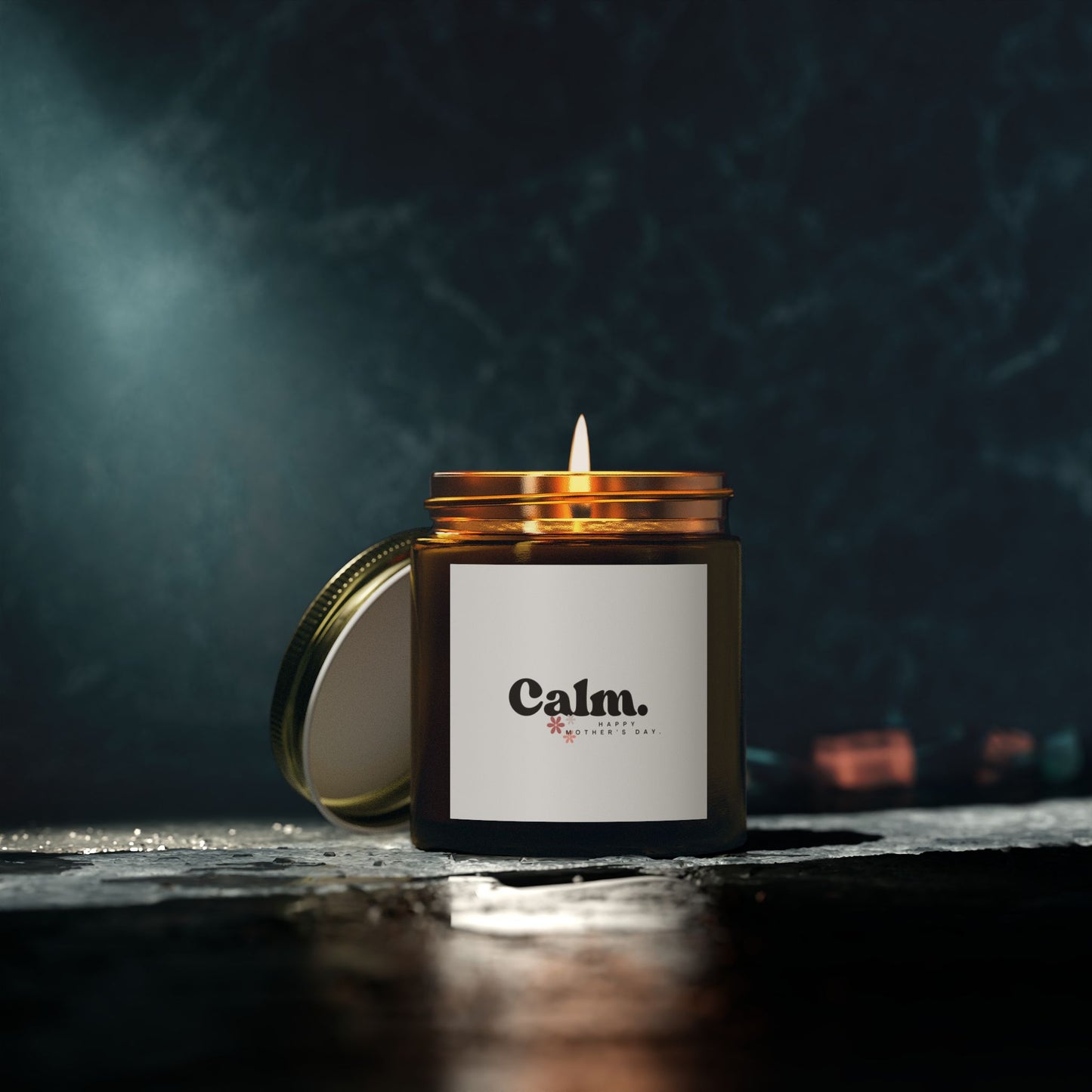 Calm Scented Candles - Coconut Apricot Wax - Perfect for Relaxation & Self-Care