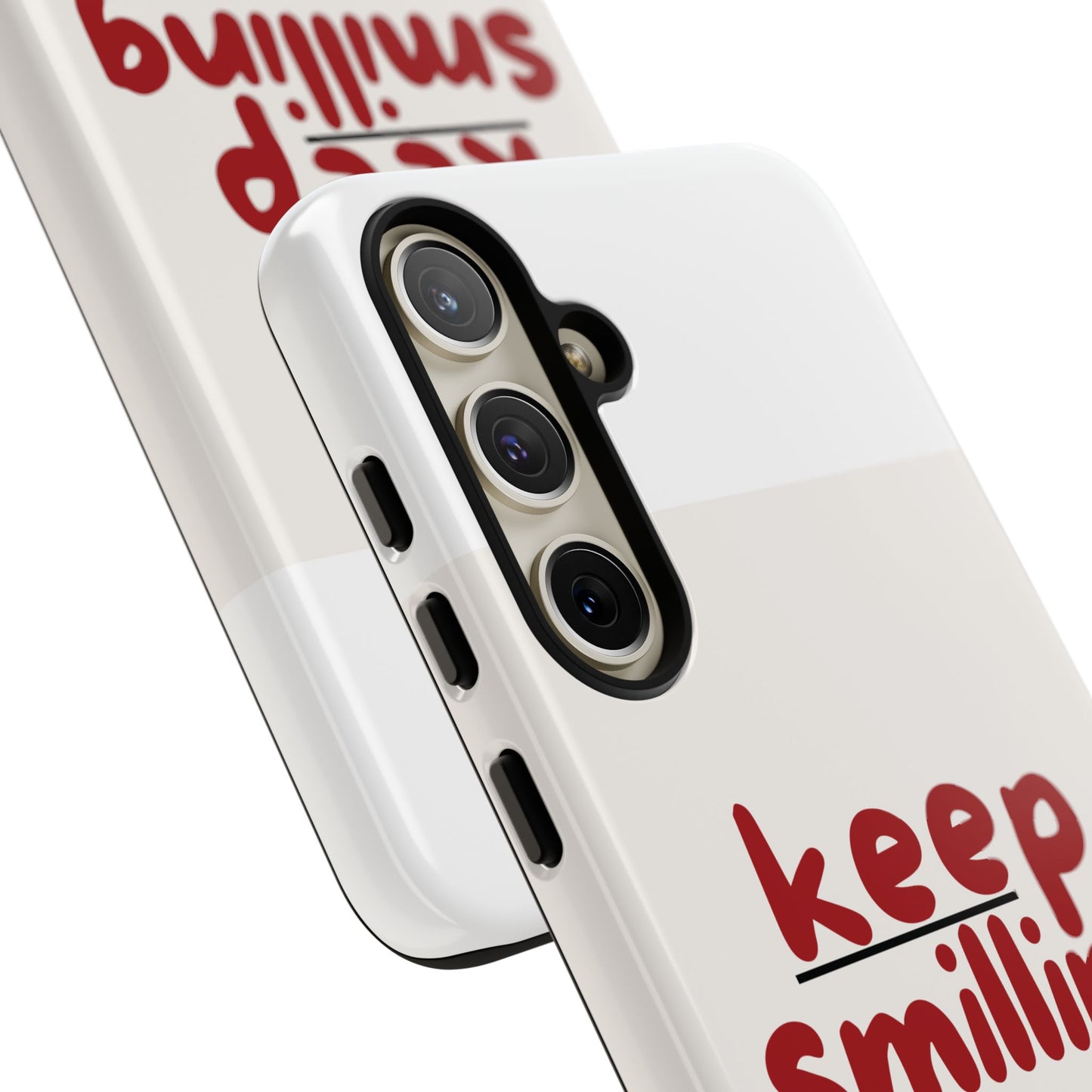 Inspirational Phone Case - "Keep Smiling"