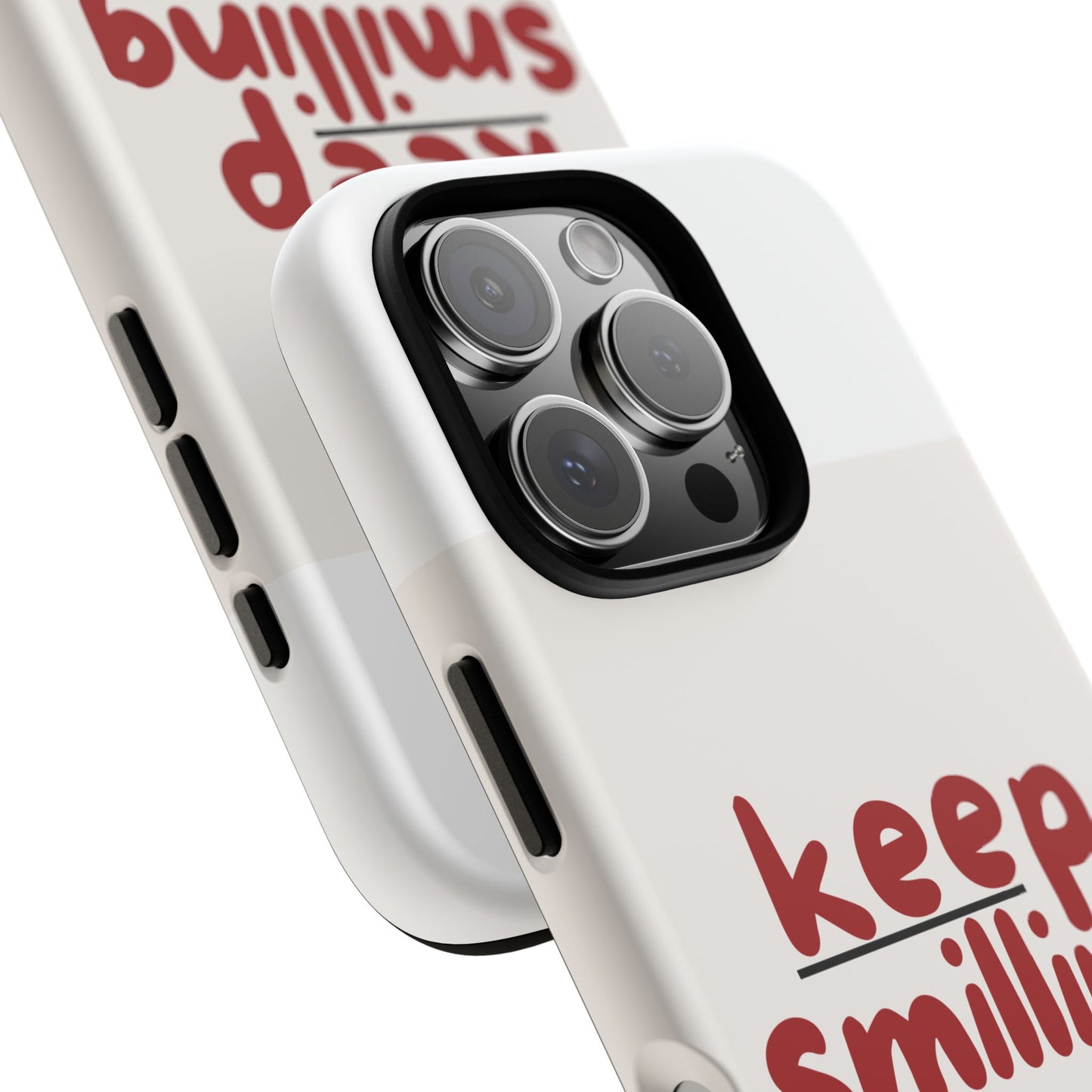 Inspirational Phone Case - "Keep Smiling"