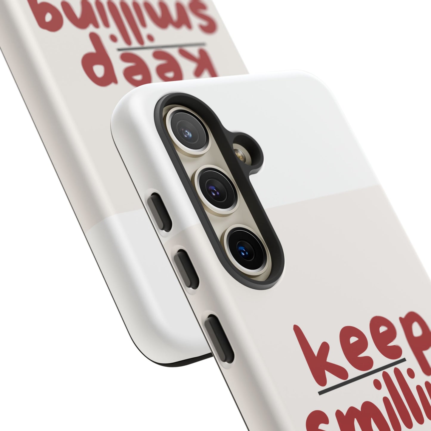 Inspirational Phone Case - "Keep Smiling"