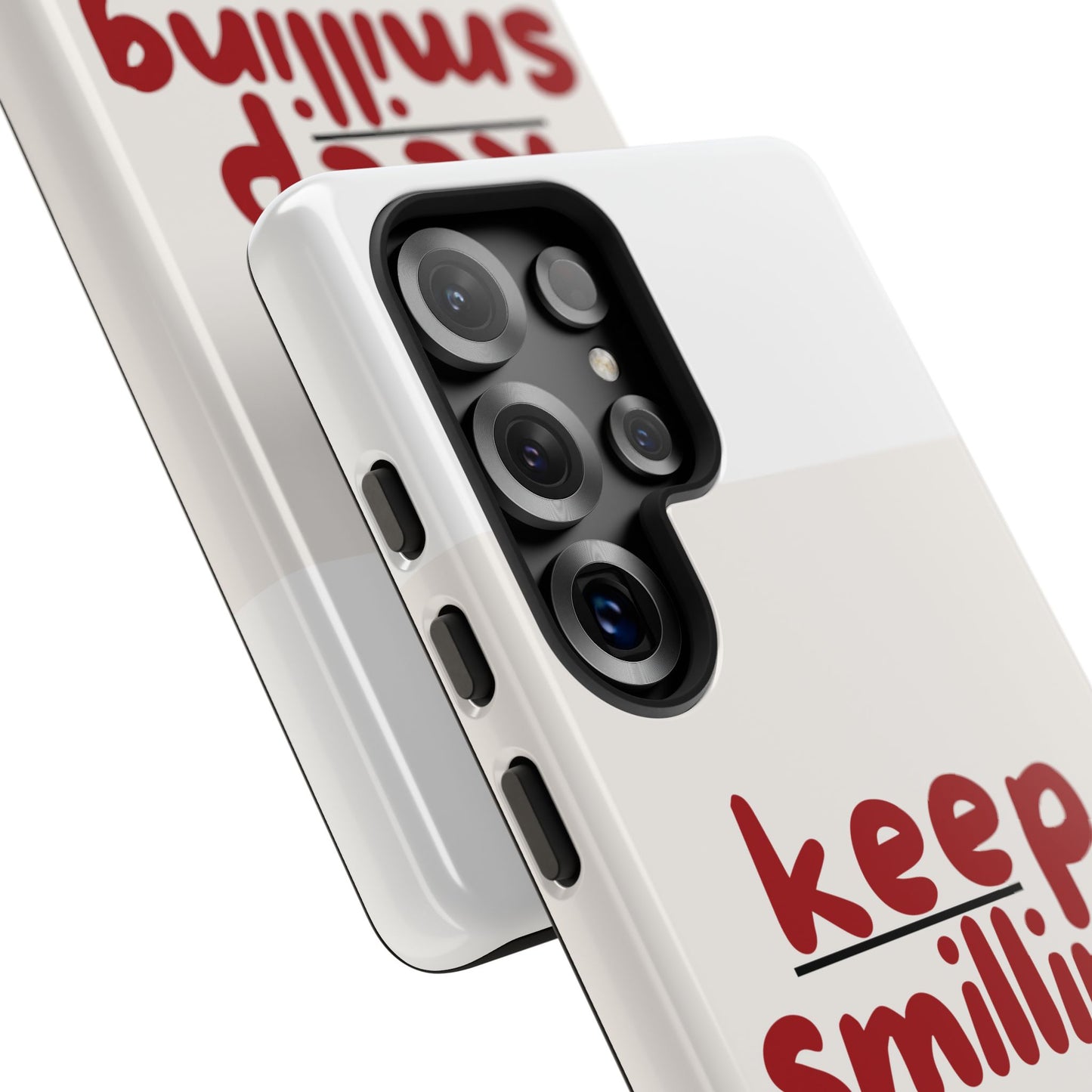 Inspirational Phone Case - "Keep Smiling"